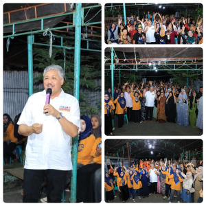 800 Lebih Warga Ammasangan Menghadiri Acara Silaturahmi dan Sosialisasi Paslon BERIMAN di  Kelurahan Laleng Bata