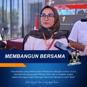 Andi Irma Ketua Tim Pemenangan Nomor Urut 2 Paslon Iwan Sudirman Angka Keberuntungan