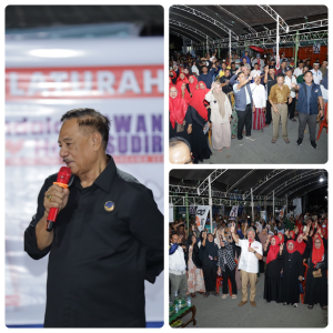 Di Hadapan 4 Ribu Lebih Massa Yang Hadir di Acara Kampanye Terbatas,Mantan Bupati Mamuju Utara Siap Menangkan Paslon Iwan Sudirman