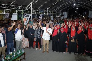 4 Ribuan Masyarakat Duampanua Hadir di Acara Kampanye Terbatas Paslon BERIMAN No Urut 2