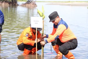 Cegah dan Kurangi Risiko Bencana, BPBD Pinrang bersama Pj.Bupati dan Forkompinda Pinrang Lakukan Mitigasi Bencana