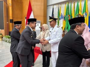 Pj.Bupati Pinrang Menghadir Pelantikan Pj.Gubernur Sulsel