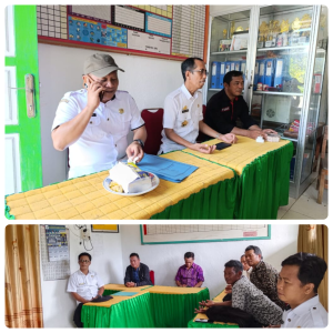 Kunjungan Kerja Kepala Dinas Pendidikan Kabupaten Pinrang di Kecamatan Lembang