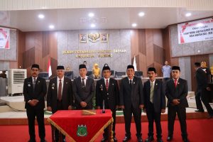 DPRD Kabupaten Pinrang Gelar Serah Terima Jabatan dan Rapat Paripurna Penyampaian Pidato Sambutan Bupati Pinrang Periode 2025-2030