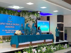 PKK Kabupaten Pinrang Gelar Pertemuan Bulanan dan Rakerda Tahun 2025
