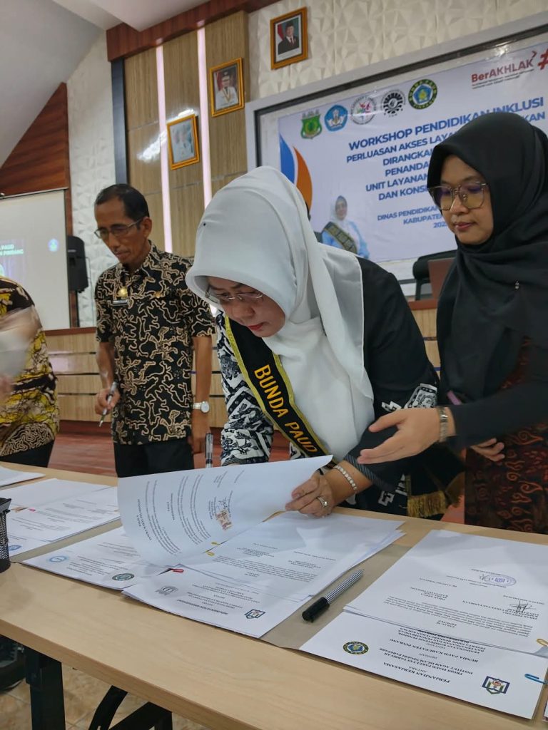 Bunda PAUD Pinrang Buka Workshop Pendidikan Inklusi dan Teken MoU Layanan Disabilitas