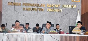DPRD dan Bupati Pinrang Sepakati Rancangan KUPA dan PPAS Perubahan TA. 2025